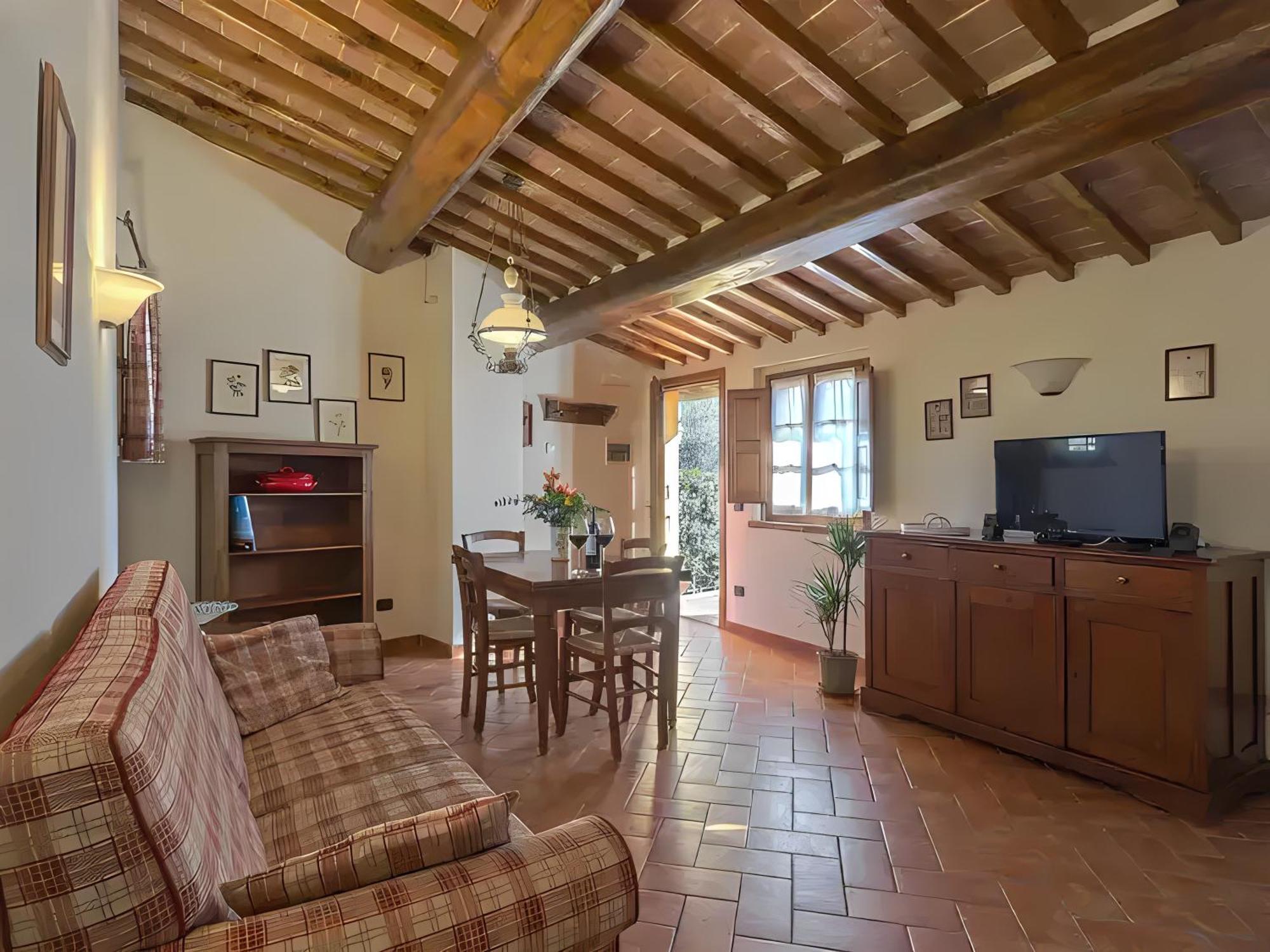 Апартаменты Relax In Chianti Il Borgo 8 Монтеспертоли Экстерьер фото